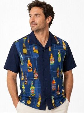 Vintage Tutti Bowling Shirt Men's XXL Beer Nostalgia Retro 50s 60s Grease USA